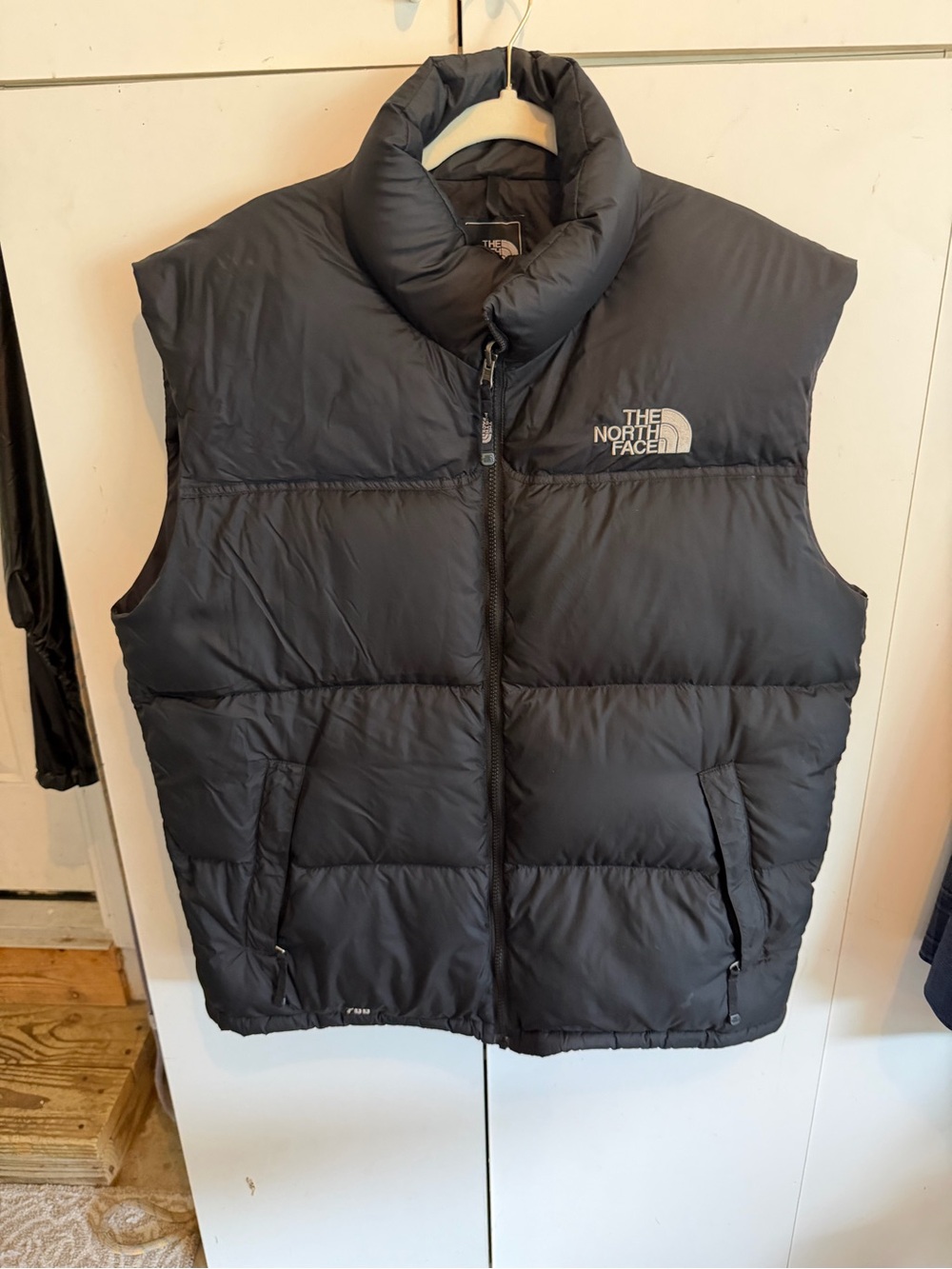 The North Face Men's 700 Black Down Puffer Vest XL